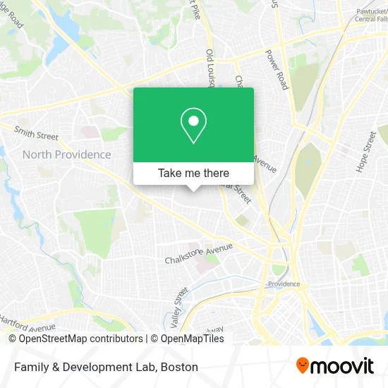 Family & Development Lab map