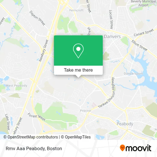 Rmv Aaa Peabody map