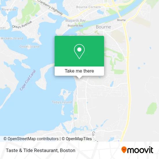 Taste & Tide Restaurant map