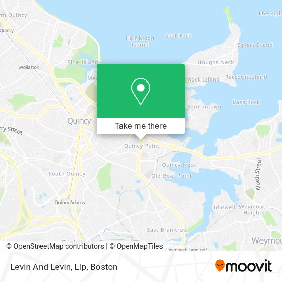 Levin And Levin, Llp map