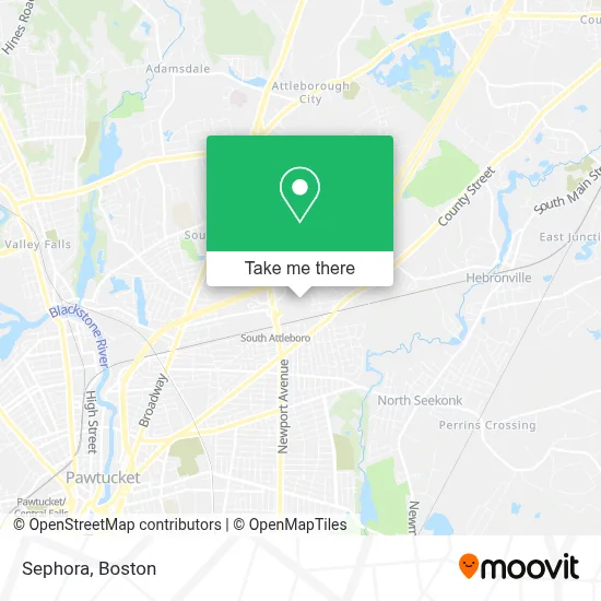 Sephora map