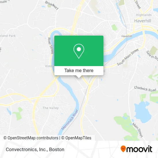 Convectronics, Inc. map