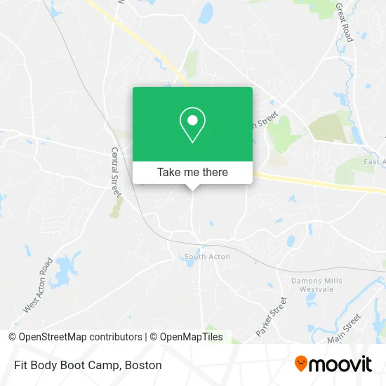 Fit Body Boot Camp map