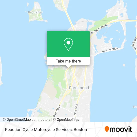 Reaction Cycle Motorcycle Services map