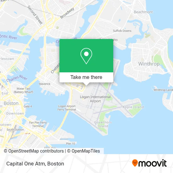 Capital One Atm map