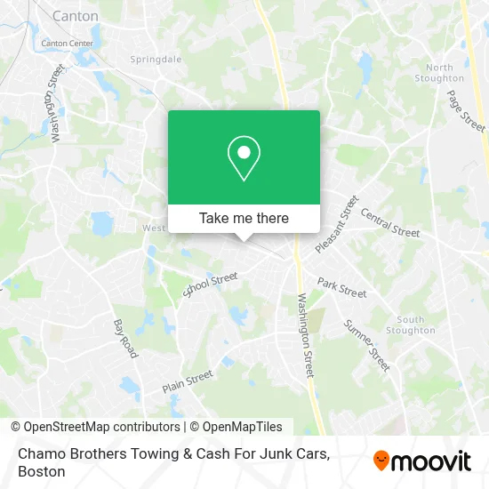 Chamo Brothers Towing & Cash For Junk Cars map