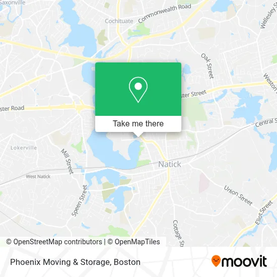 Phoenix Moving & Storage map