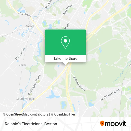 Ralphie's Electricians map