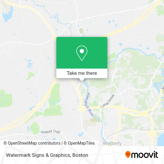 Watermark Signs & Graphics map
