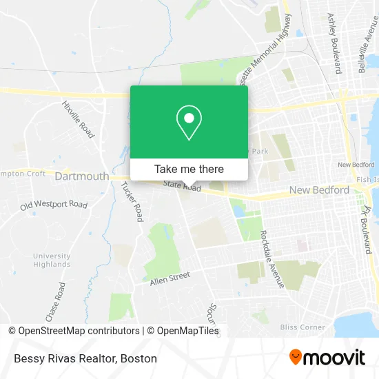Bessy Rivas Realtor map