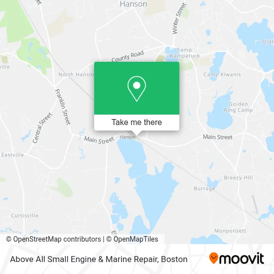 Above All Small Engine & Marine Repair map