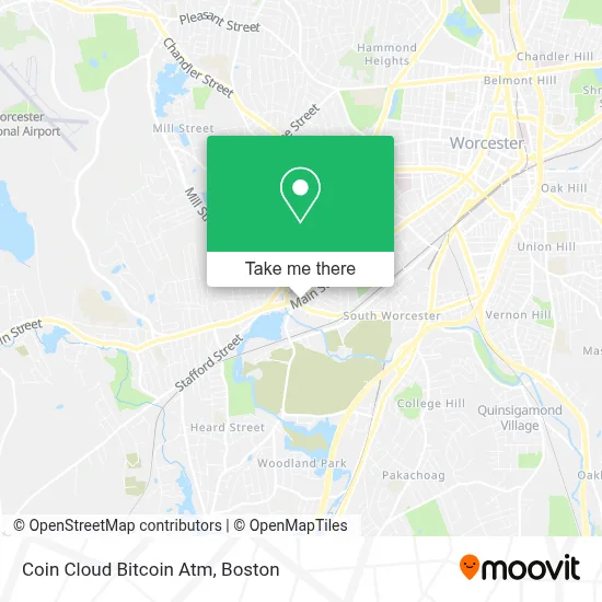 Coin Cloud Bitcoin Atm map