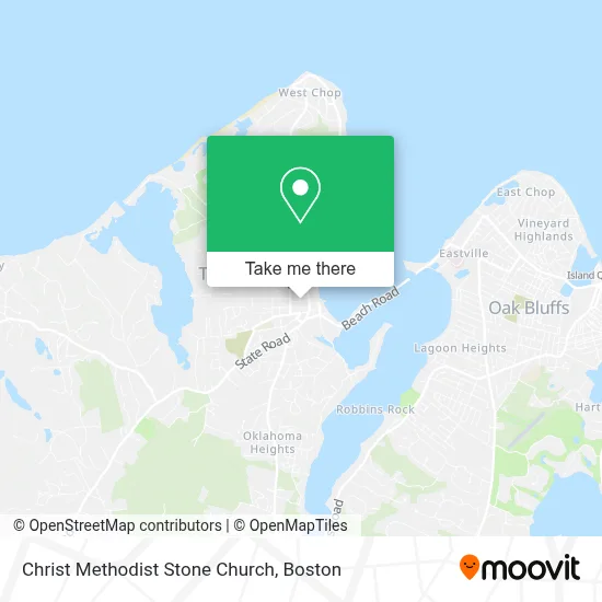 Christ Methodist Stone Church map