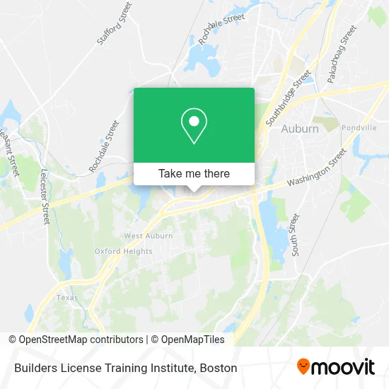 Builders License Training Institute map
