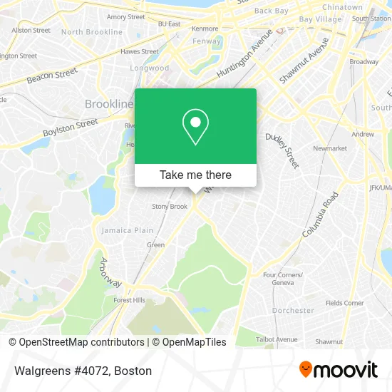 Walgreens #4072 map