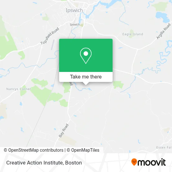 Creative Action Institute map