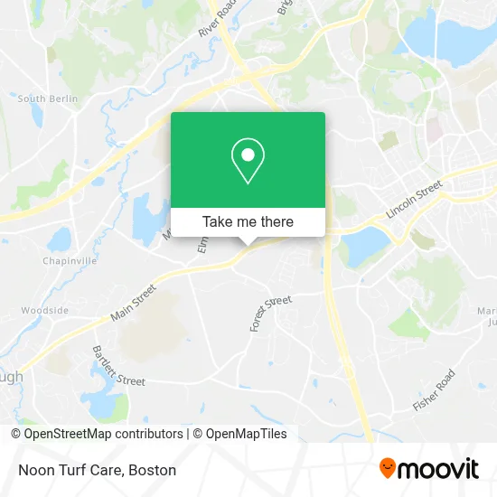 Noon Turf Care map