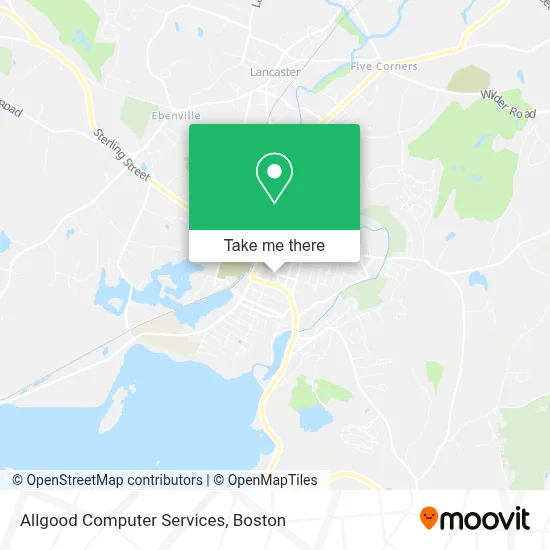 Allgood Computer Services map