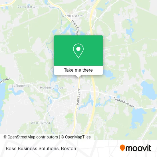 Boss Business Solutions map