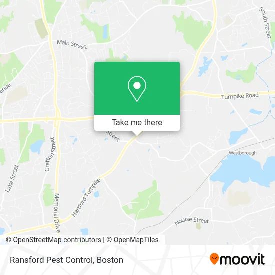 Ransford Pest Control map