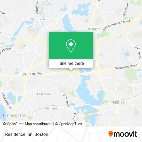 Residence Inn map