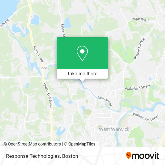 Response Technologies map