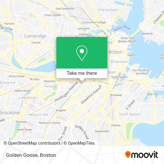 Golden Goose map