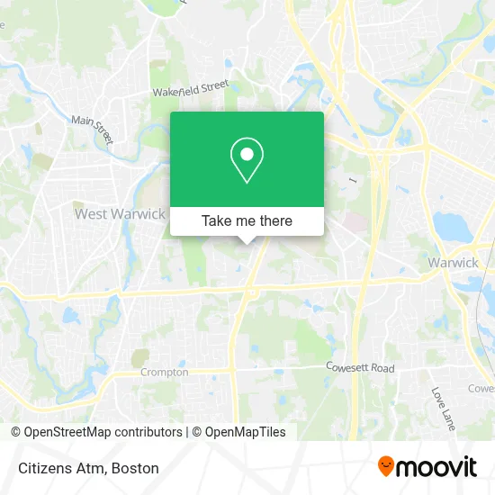 Citizens Atm map