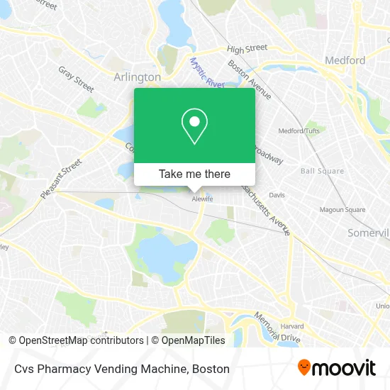 Cvs Pharmacy Vending Machine map