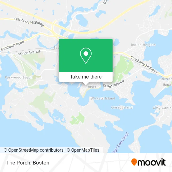 The Porch map