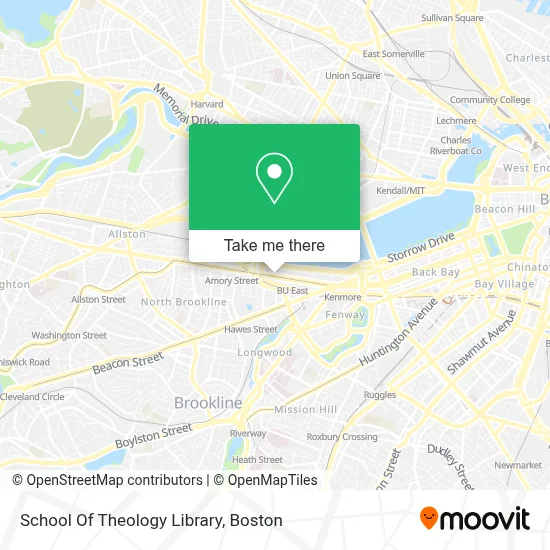 School Of Theology Library map
