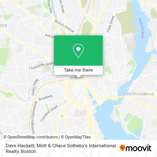 Dave Hackett, Mott & Chace Sotheby's International Realty map