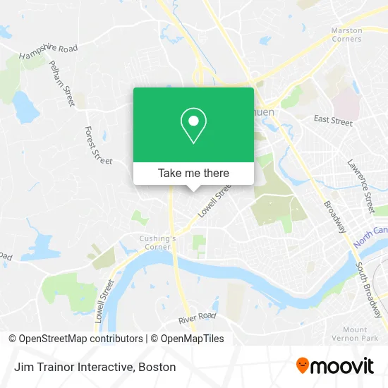 Jim Trainor Interactive map