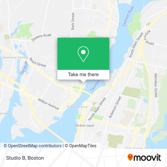 Studio B map