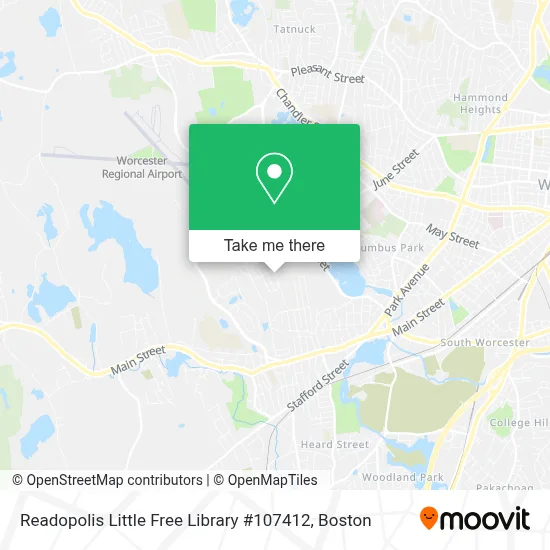 Readopolis Little Free Library #107412 map