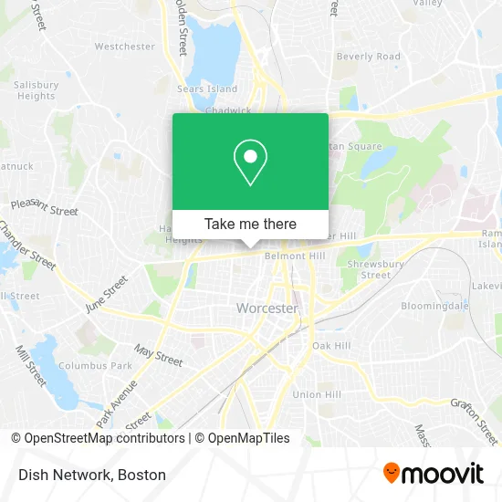 Dish Network map