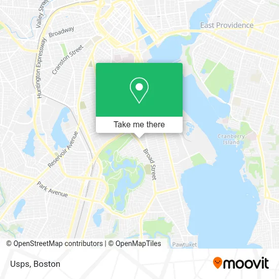 Usps map