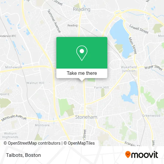 Talbots map