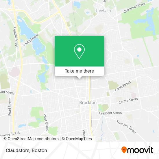 Claudstore map