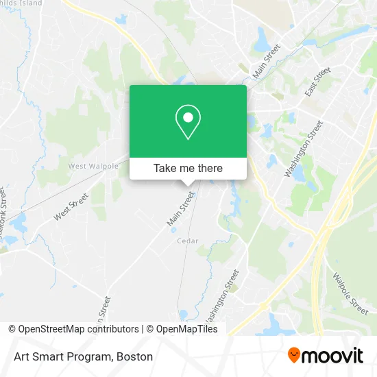 Art Smart Program map