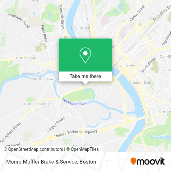 Monro Muffler Brake & Service map