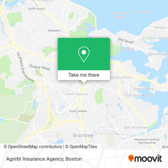 Agnitti Insurance Agency map
