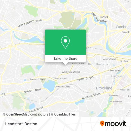 Headstart map
