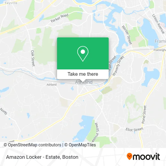 Amazon Locker - Estate map