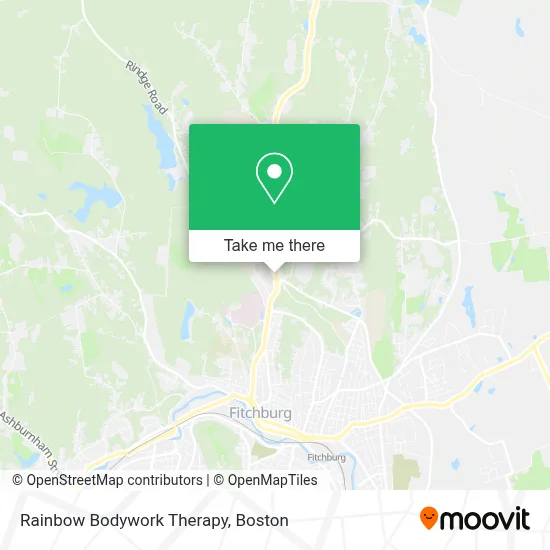 Rainbow Bodywork Therapy map