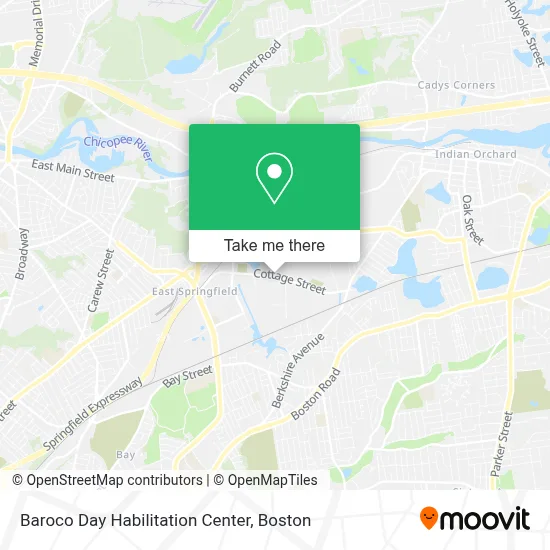 Baroco Day Habilitation Center map