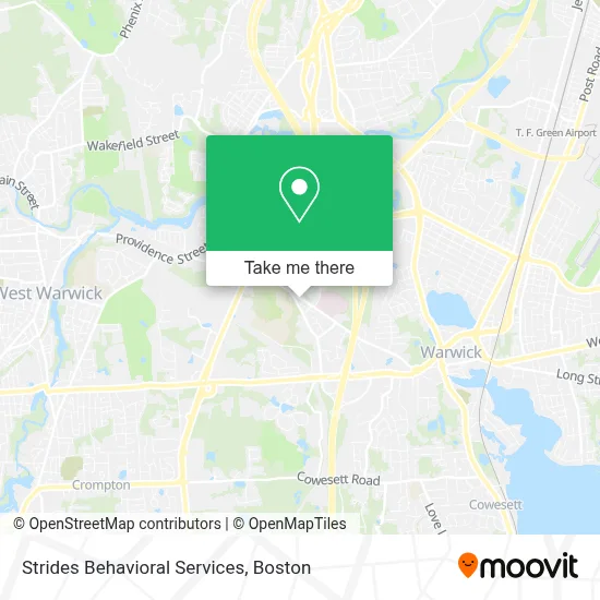 Strides Behavioral Services map