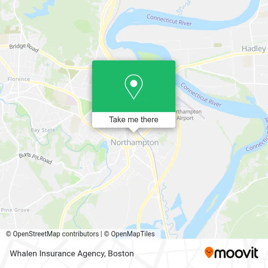 Whalen Insurance Agency map