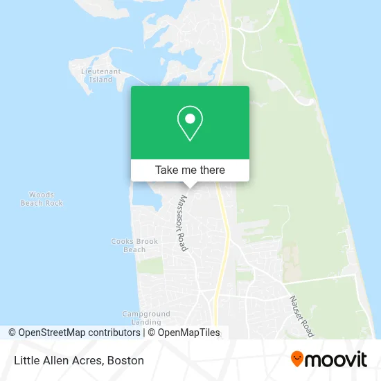 Little Allen Acres map