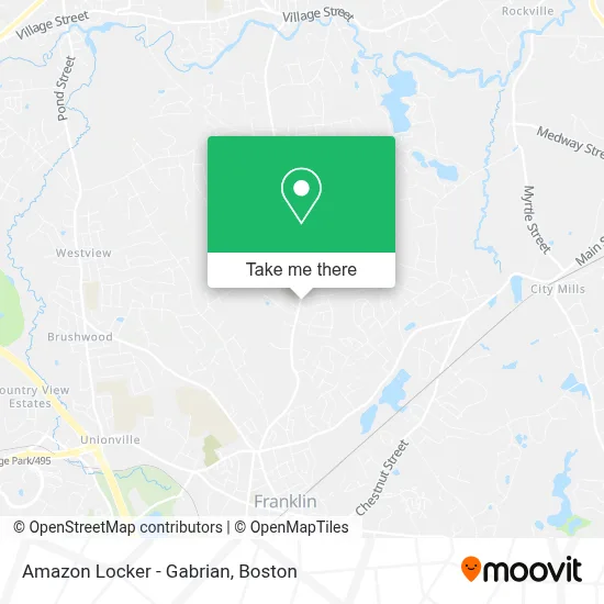 Amazon Locker - Gabrian map
